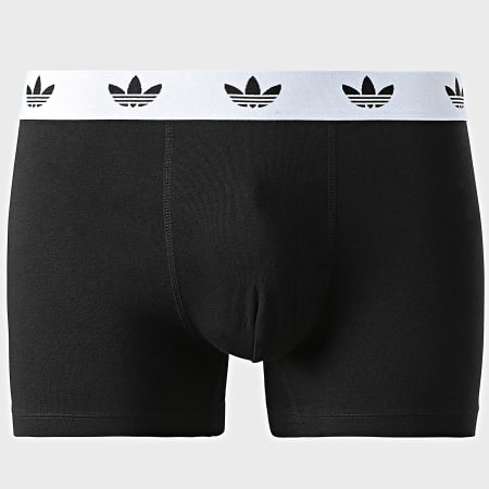 Adidas Originals - Lot De 3 Boxers KL1905 Noir Bleu Clair Rouge