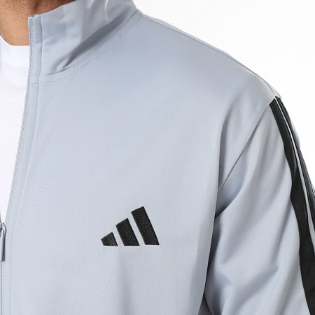 Adidas Sportswear - Set aus Trainingsanzug A Streifen 3 Streifen KC1359 Grau Schwarz
