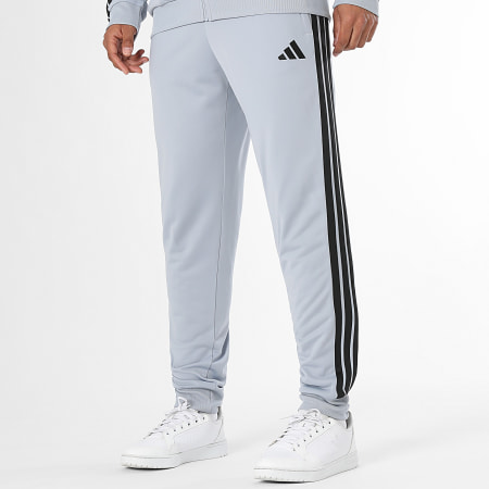 Adidas Sportswear - Set aus Trainingsanzug A Streifen 3 Streifen KC1359 Grau Schwarz