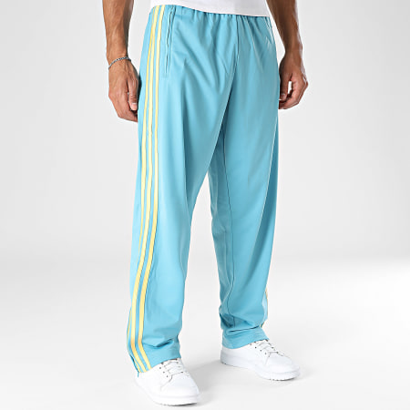 Adidas Originals - Pantalon Jogging A Bandes Firebird TP KE1648 Bleu Jaune