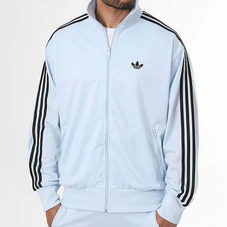Adidas Originals - Conjunto Fato de treino Com Tiras Firebird KC7997 KC8010 Bege Claro Preto