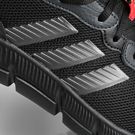 Adidas Sportswear - Baskets Cloudfoam Flex HQ4848 Core Black Iron Metallic Lucid Red