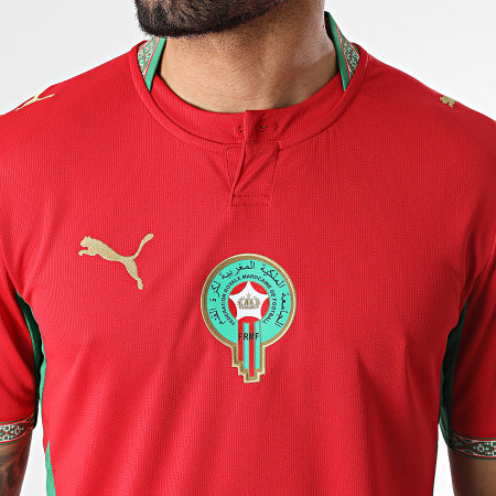 Puma - Camiseta De Fútbol Oficial Marruecos Local 2026 783317 Burdeos