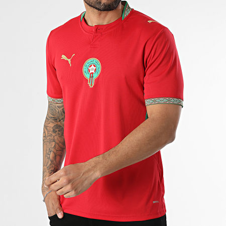 Puma - Camiseta De Fútbol Oficial Marruecos Local 2026 783317 Burdeos