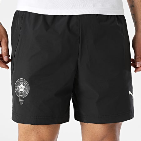 Puma - Pantalón de chándal corto Foot Maroc Pumatech 784556 Negro