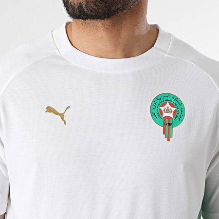 Puma - Camiseta Fútbol Marruecos Pumatech 784554 Beige Claro