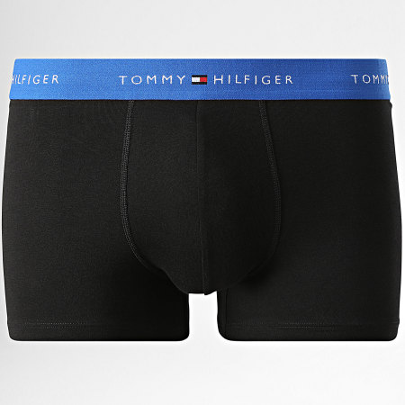 Tommy Hilfiger - Lot De 3 Boxers 3890 Noir Bleu Roi Orange
