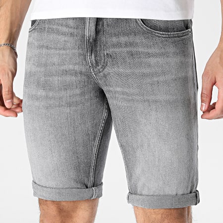 Tommy Jeans - Short Jean Ronnie 2975 Gris Anthracite