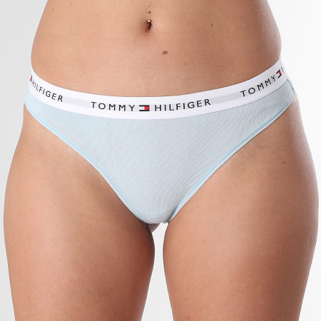 Tommy Hilfiger - Lot De 5 Strings Femme 6344 Blanc Rose Clair Bleu Clair Rouge Bleu Marine
