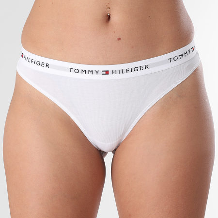 Tommy Hilfiger - Lot De 5 Strings Femme 6344 Blanc Rose Clair Bleu Clair Rouge Bleu Marine