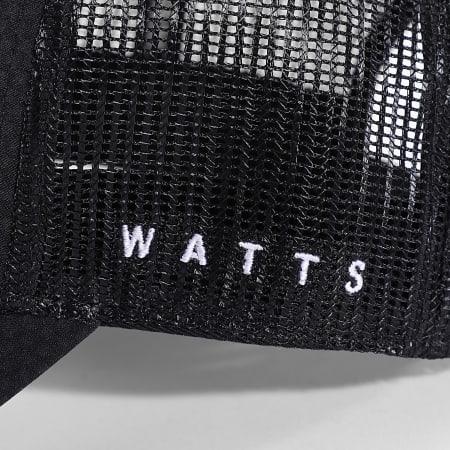 Watts - Casquette Trucker Tribe Noir Blanc