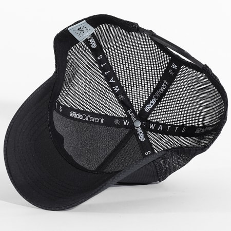 Watts - Boné Trucker Tribe Preto Cinza Antracite