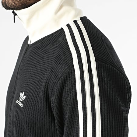 Adidas Originals - Jacket Zipped Textured Waffle Stripes JW0110