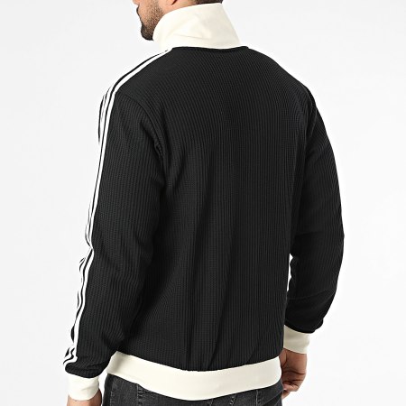 Adidas Originals - Jacket Zipped Textured Waffle Stripes JW0110