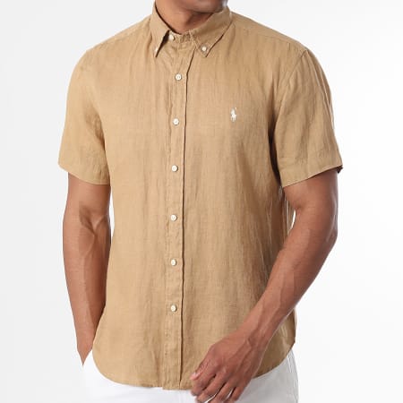 t shirt fit and flare dress Polo Ralph Lauren Custom Fit Checked Poplin Shirt - Blue main image 1