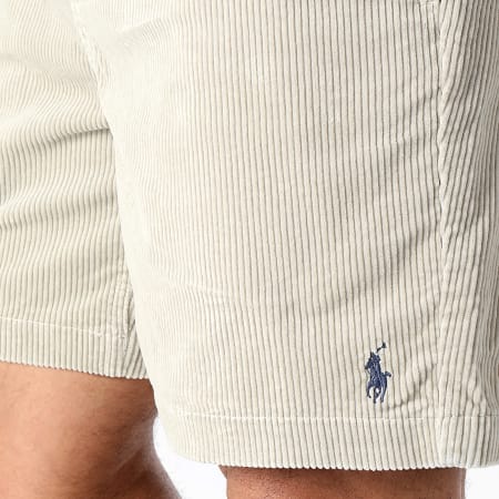 Polo Ralph Lauren - Short Chino Velours Côtelé Original Player Gris