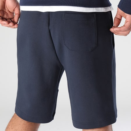 Polo Ralph Lauren - Pantalón Corto de chándal Original Player Azul Marino Oscuro Blanco