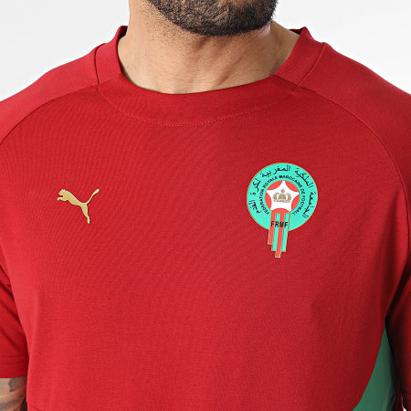 Puma - Camiseta Fútbol Marruecos Pumatech 784554 Burdeos