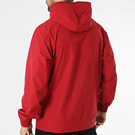 Puma - Chaqueta con cremallera y capucha Fútbol Marruecos Pumatech 784552 Burdeos