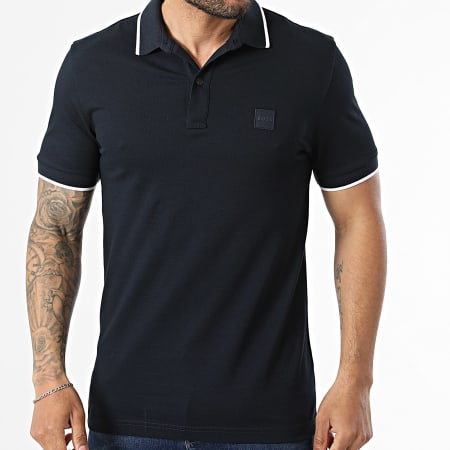BOSS - Polo Manches Courtes Slim Passertip 50507699 Noir