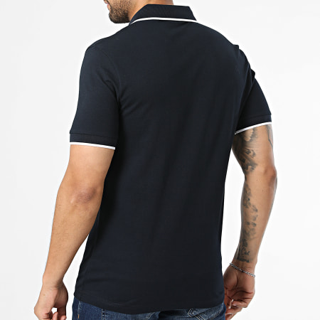 BOSS - Polo Manches Courtes Slim Passertip 50507699 Noir
