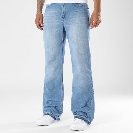 LBO - Jean Flare 4191 Bleu Medium