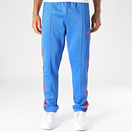Adidas Originals - Pantalon Jogging A Bandes Classic TP KE2415 Bleu Roi Rouge