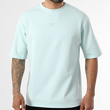Comme Des Loups - Tee Shirt Oversize Japan Vert D'Eau