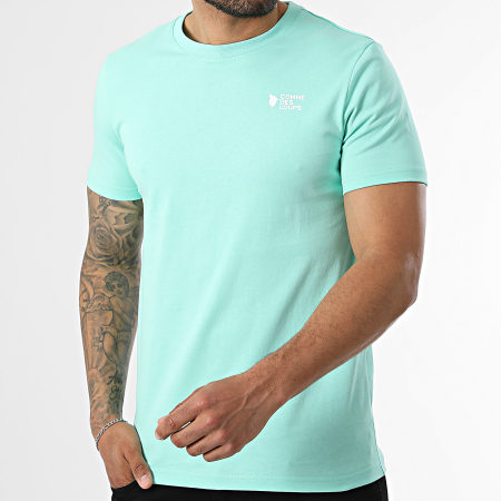 Comme Des Loups - Tee Shirt Pic Vert D'Eau