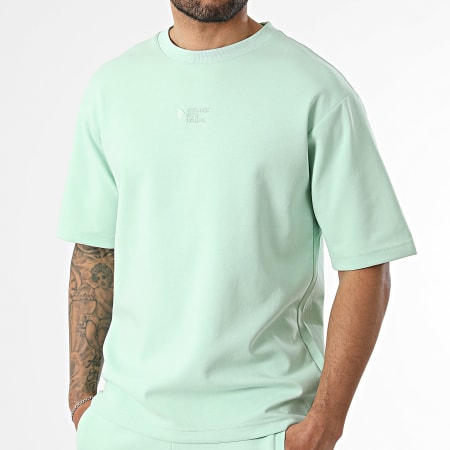 Comme Des Loups - Ensemble Tee Shirt Oversize Et Short Jogging Japan Vert Clair