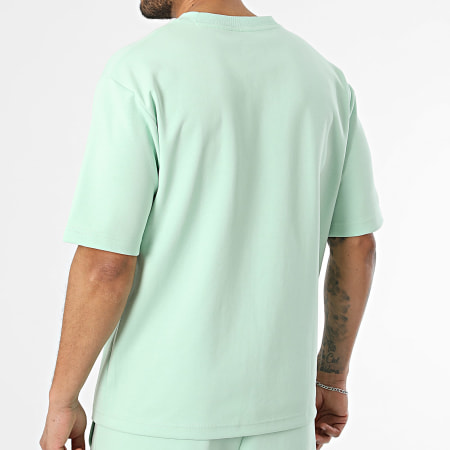 Comme Des Loups - Ensemble Tee Shirt Oversize Et Short Jogging Japan Vert Clair