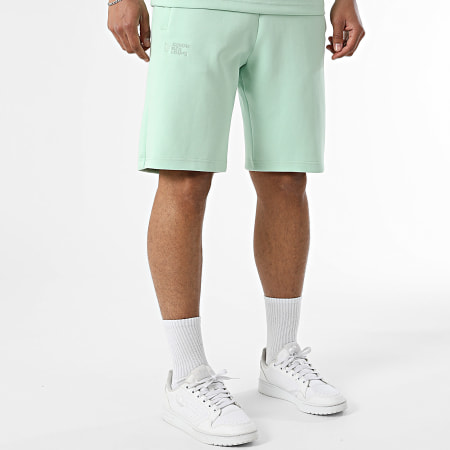 Comme Des Loups - Ensemble Tee Shirt Oversize Et Short Jogging Japan Vert Clair