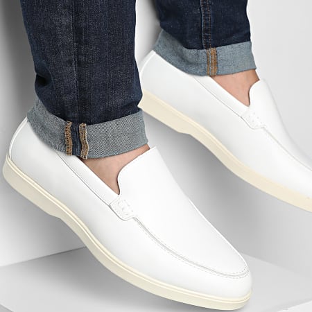 Classic Series - Mocassins 012 Blanc