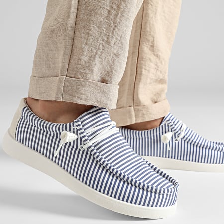 Classic Series - Mocassins A Rayures 064 Marine