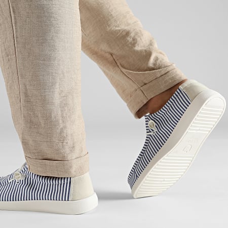 Classic Series - Mocassins A Rayures 064 Marine