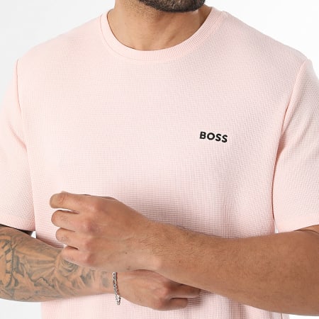 BOSS - Tee Shirt Waffle 50535891 Rose