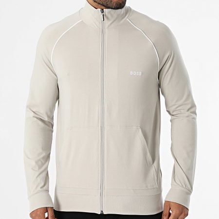 BOSS - Sweat Zippé Mix And Match 50515307 Beige