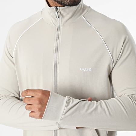 BOSS - Sweat Zippé Mix And Match 50515307 Beige