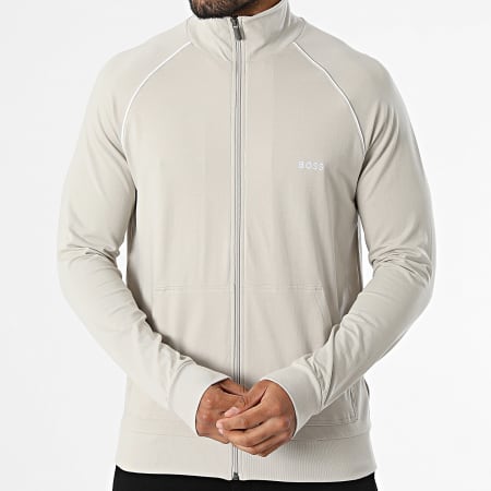 BOSS - Sweat Zippé Mix And Match 50515307 Beige