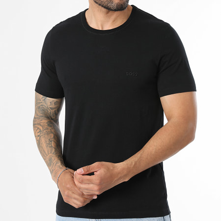 BOSS - Pack de 3 T-Shirts 50532468 Bege Cinza Antracite Preto
