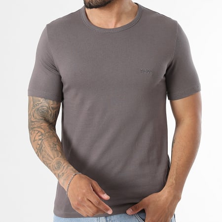 BOSS - Pack de 3 T-Shirts 50532468 Bege Cinza Antracite Preto