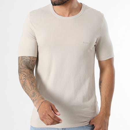 BOSS - Pack de 3 T-Shirts 50532468 Bege Cinza Antracite Preto