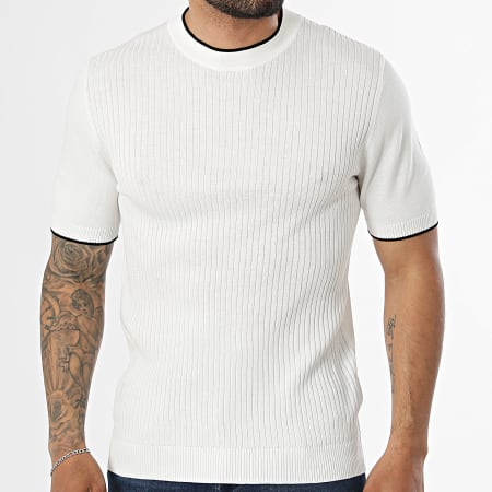 Frilivin - Tee Shirt Maille 015 Beige Clair