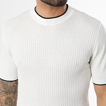 Frilivin - Tee Shirt Maille 015 Beige Clair