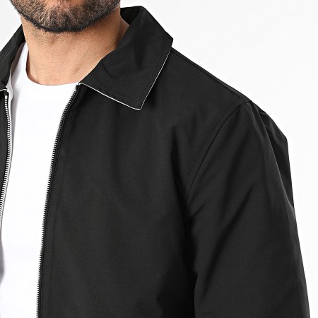 Frilivin - Veste Zippée Réversible A02 Noir Blanc