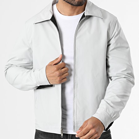 Frilivin - Veste Zippée Réversible A02 Noir Blanc
