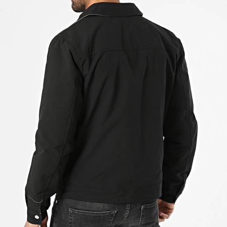 Frilivin - Veste Zippée Réversible A02 Noir Blanc