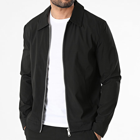 Frilivin - Ensemble Veste Zippée Et Pantalon Jogging F08 Noir