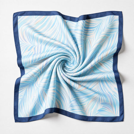 Frilivin - Halstuch L32 Weiß Blau