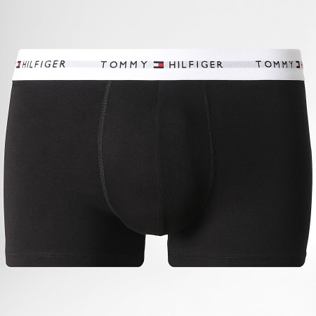 Tommy Hilfiger - Lot De 5 Boxers 3907 Noir Gris Chiné Beige Jaune Bleu Clair Jaune